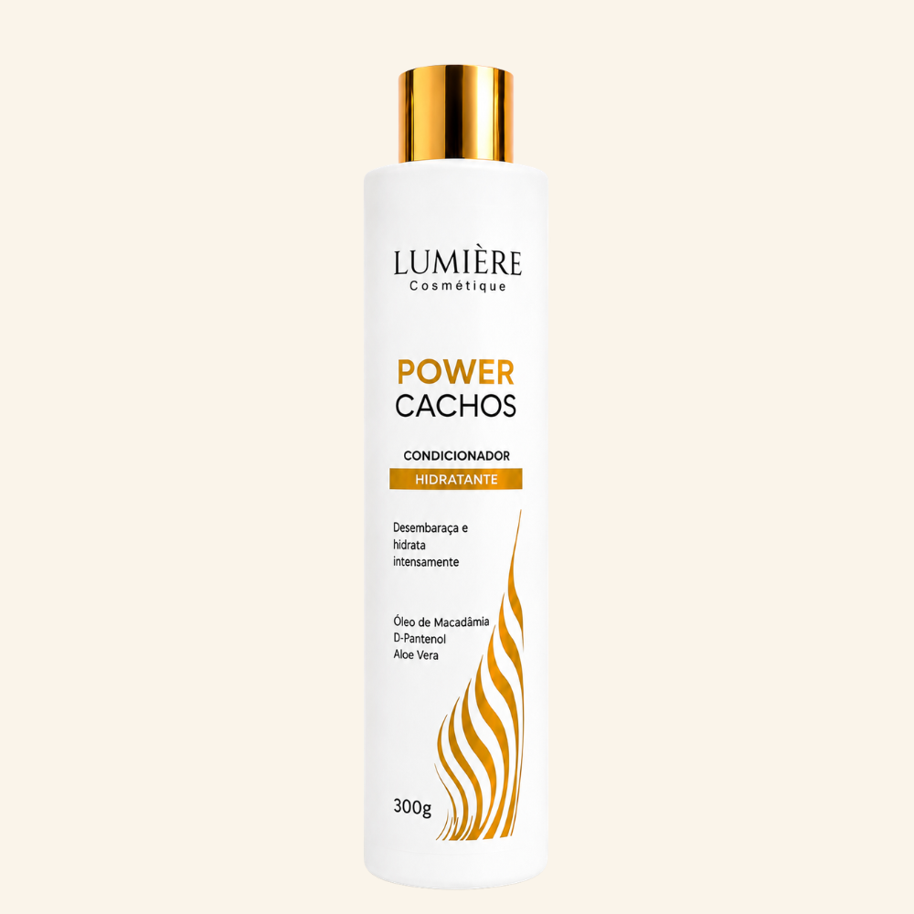 Condicionador Hidratante Lumière Cosmétique Power Cachos - 300g